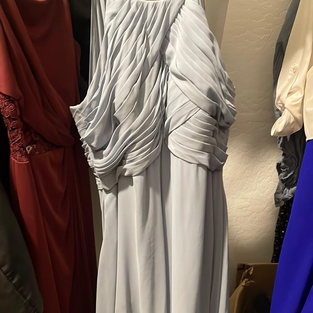 Blue bridesmaid dress size 10